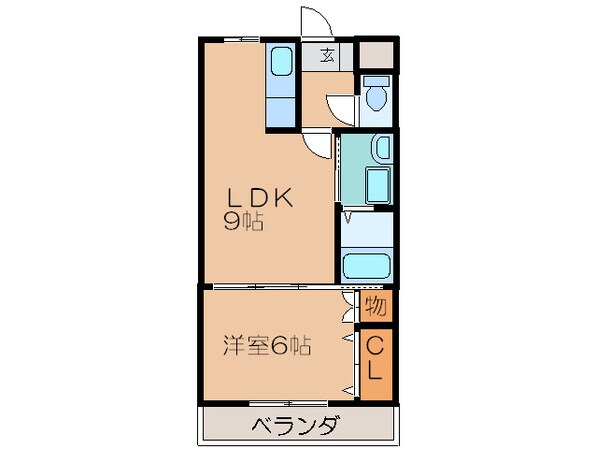 ローズフェアリー２の物件間取画像